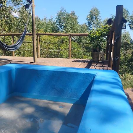 Cabana Rustica Logcabin Osorio Luaran gambar