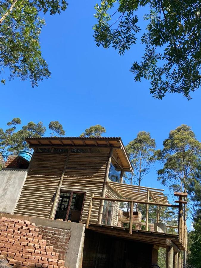 Cabana Rustica Logcabin Osorio Luaran gambar