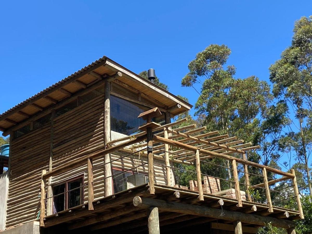 Cabana Rustica Logcabin Osorio Luaran gambar