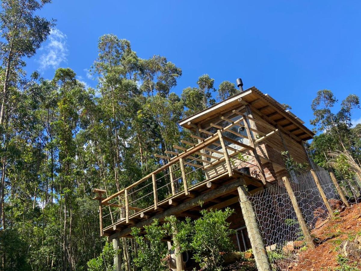Cabana Rustica Logcabin Osorio Luaran gambar
