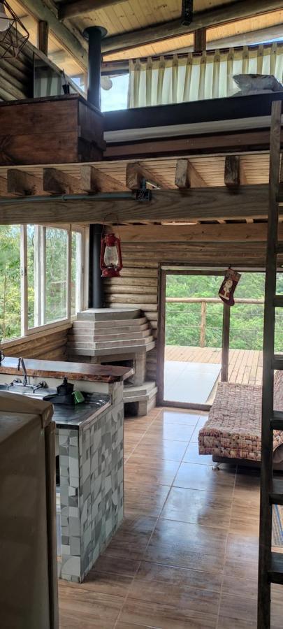 Cabana Rustica Logcabin Osorio Luaran gambar