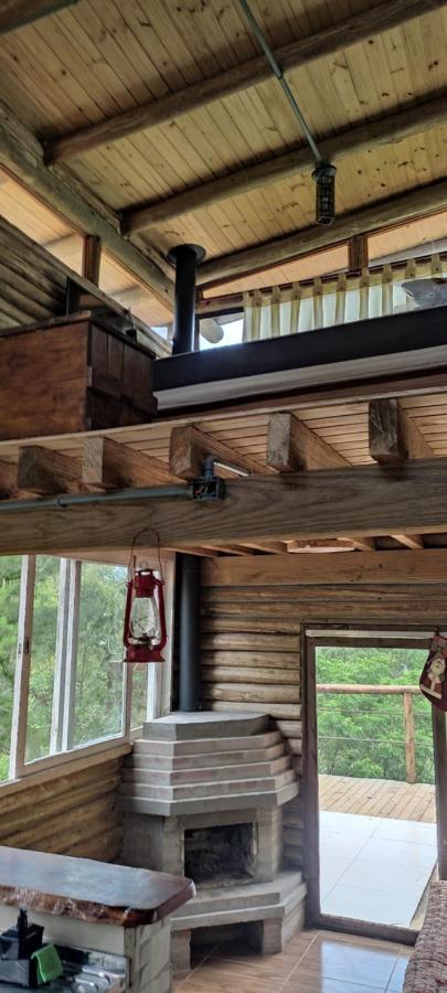 Cabana Rustica Logcabin Osorio Luaran gambar