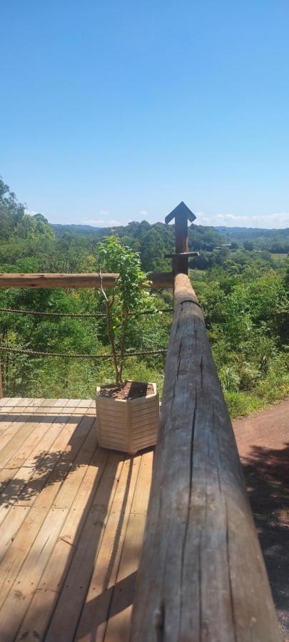 Cabana Rustica Logcabin Osorio Luaran gambar