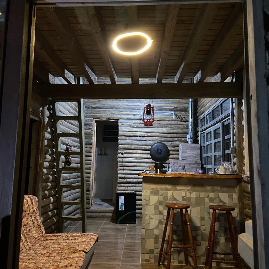 Cabana Rustica Logcabin Osorio Luaran gambar