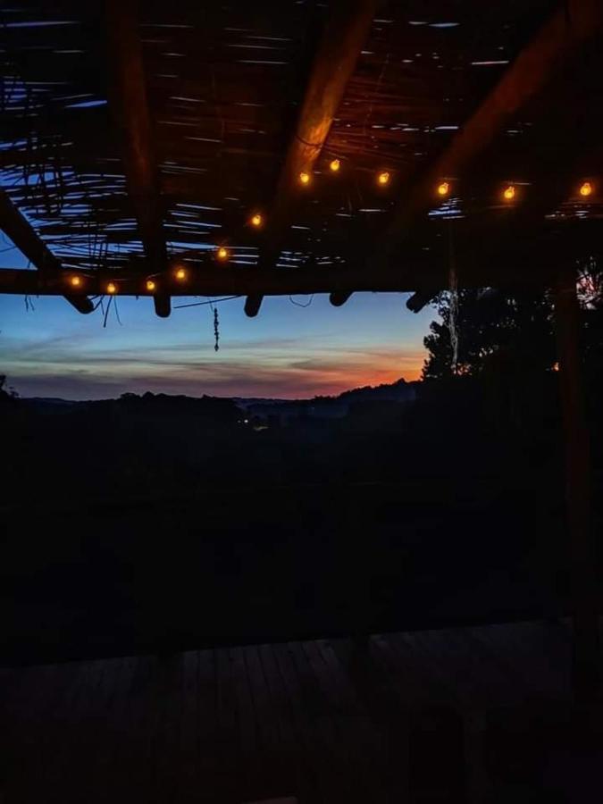 Cabana Rustica Logcabin Osorio Luaran gambar