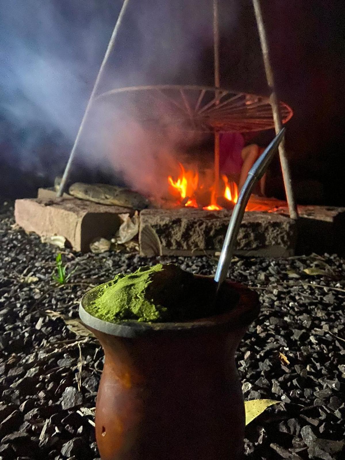 Cabana Rustica Logcabin Osorio Bilik gambar